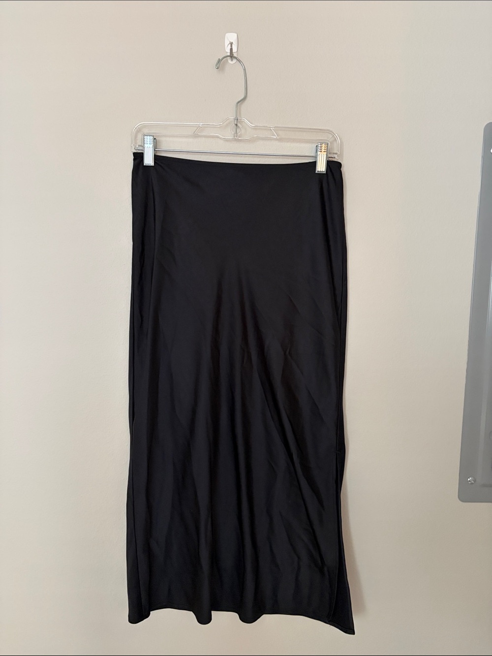 Old Navy Black Maxi Skirt - Stretch Jersey